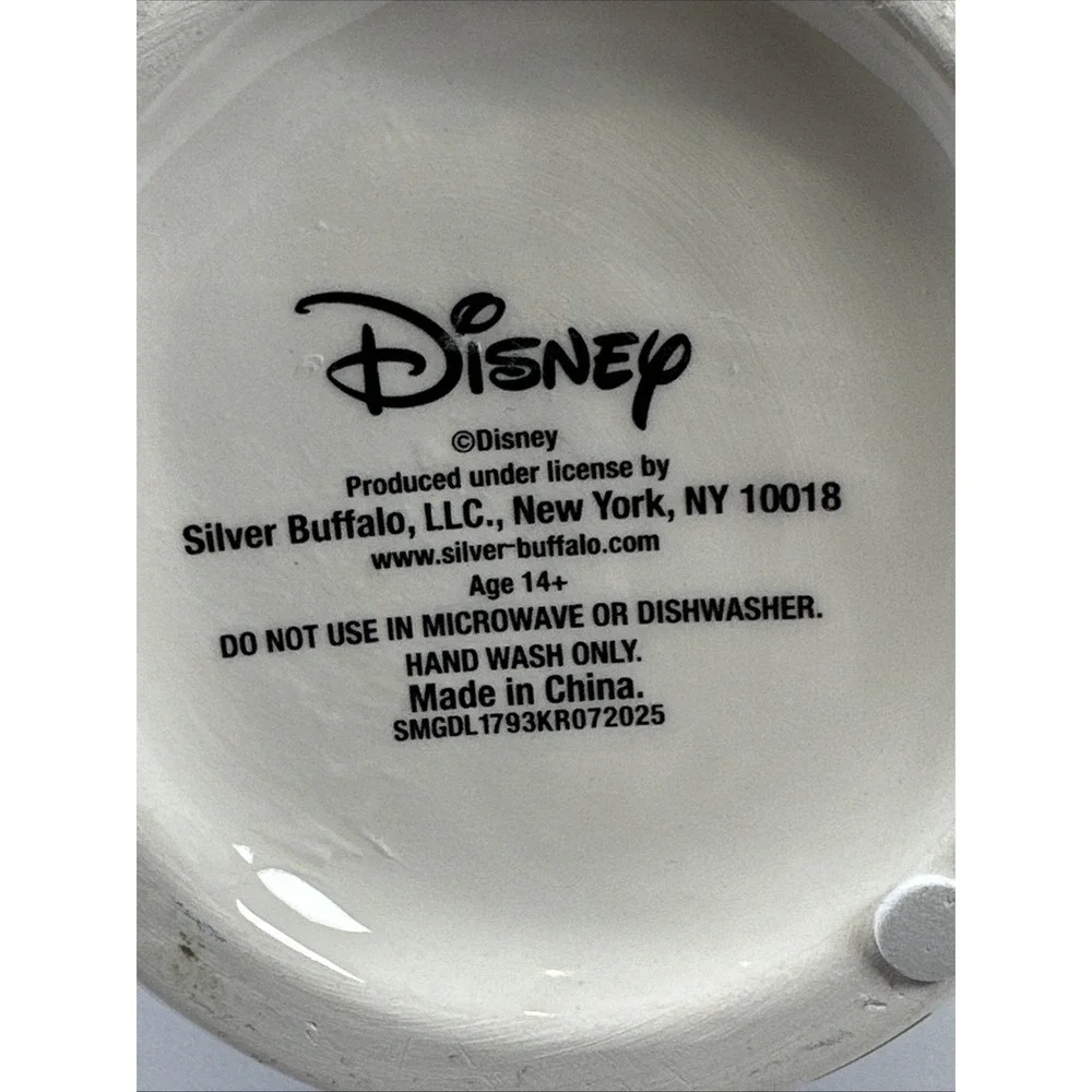 Silver Buffalo Disney Mickey Mouse Santa Hat Holiday Treat Jar Small Red New